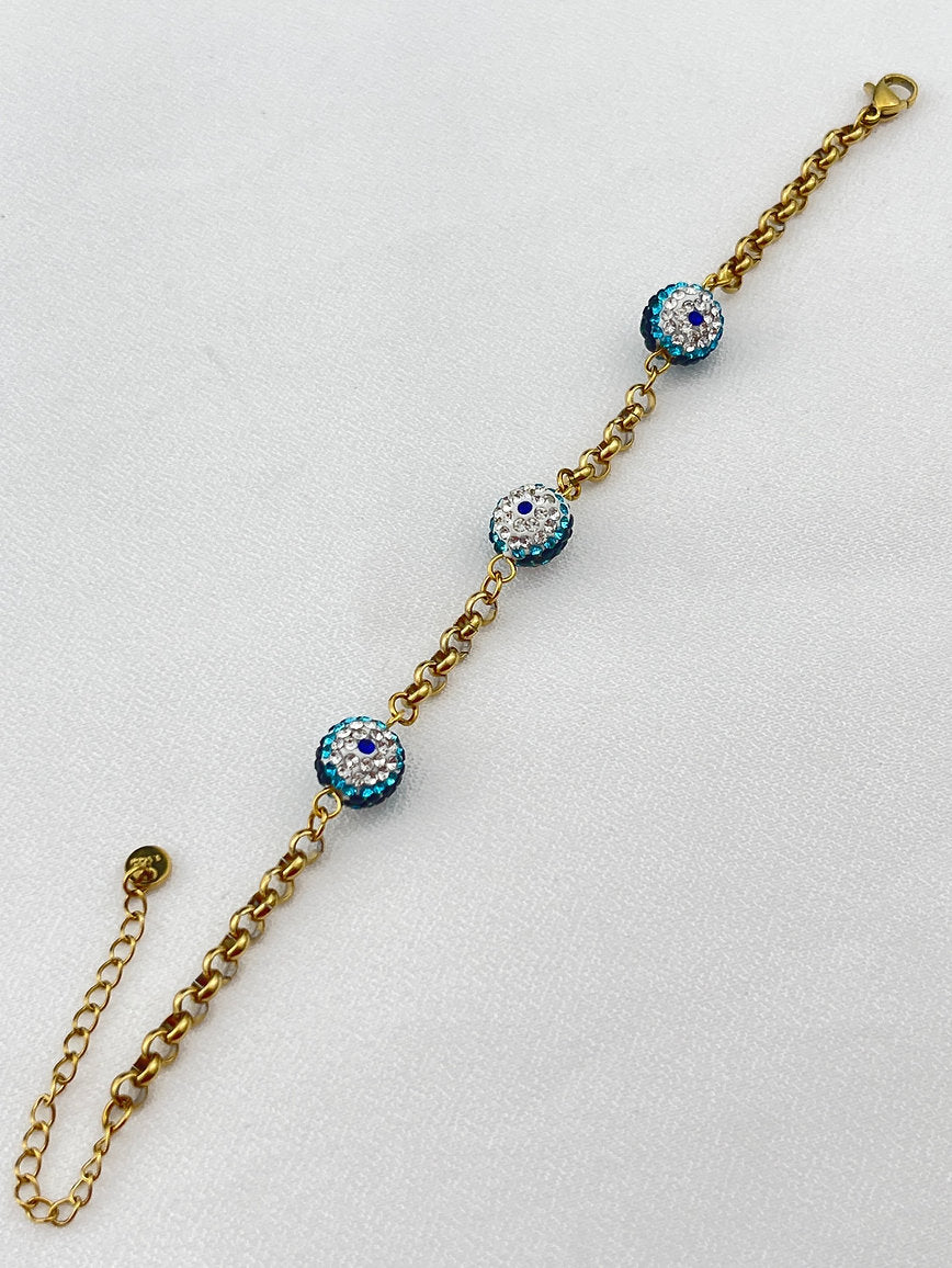 💎Edelstahl Armband Nazar Model