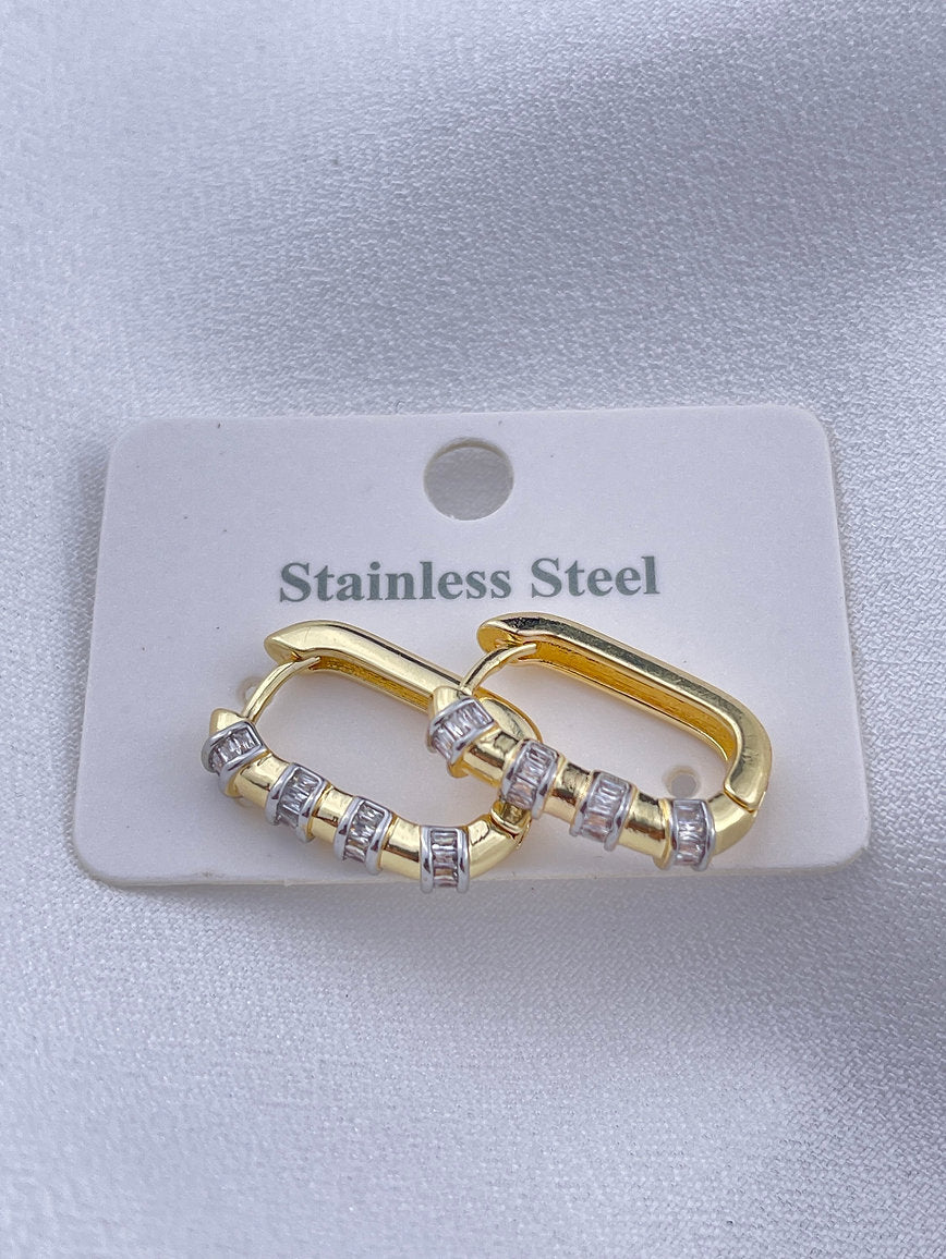 Luxe Shine Edelstahl Ohrringe